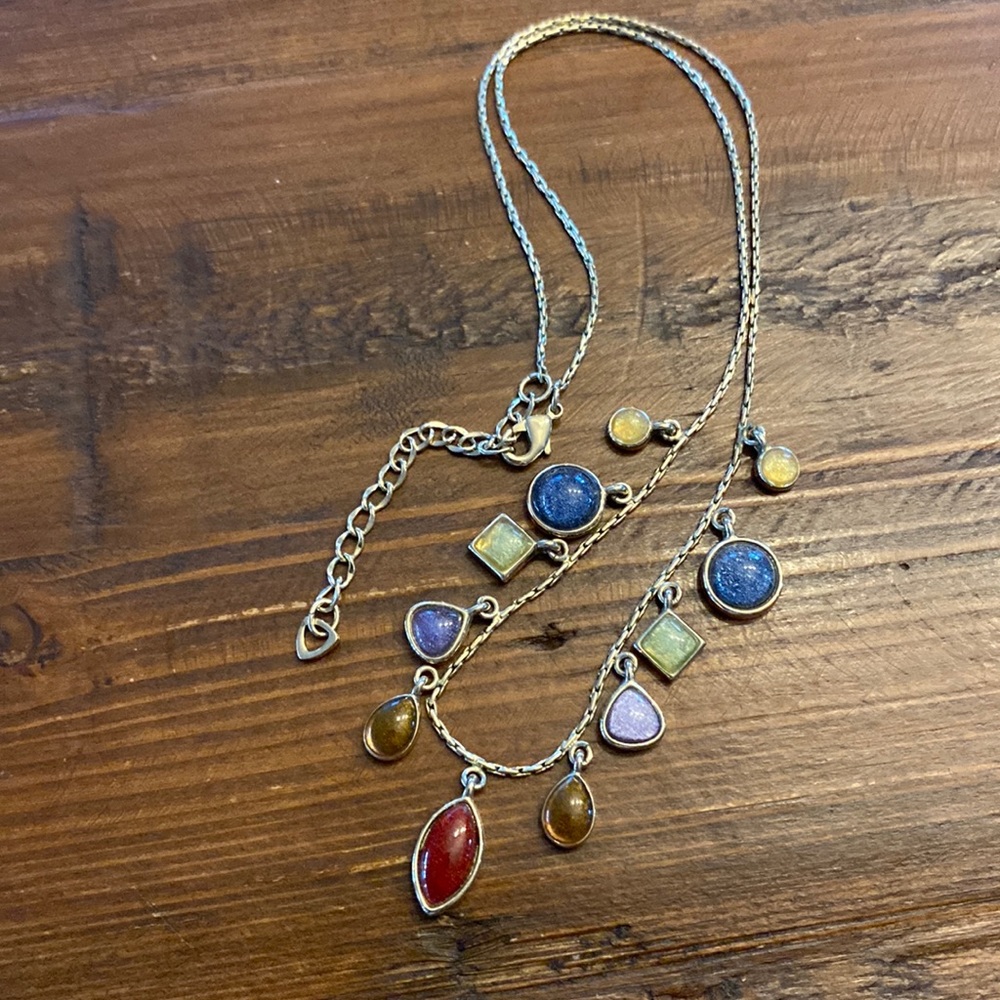 Gemstone & silver necklace *FINAL PRICE, bundle to save*